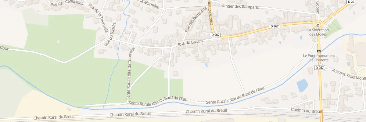 Plan du 27 Rue du Bassin à Fismes
