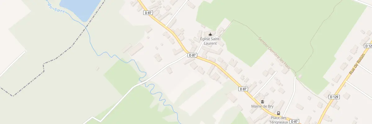 Plan du 29 Rue de l’Eglise à Bry