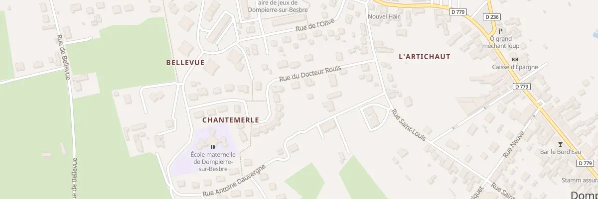 Plan du 135 Rue du Docteur Rouis à Dompierre-sur-Besbre