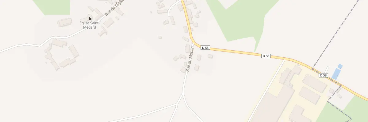 Plan du 3 Rue du Moulin à Sons-et-Ronchères