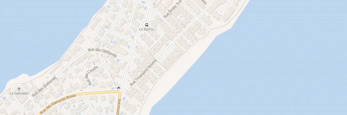 Plan du 26 Rue Toussaint Roussy à Sète