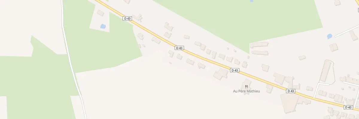 Plan du 41 Rte de Fontaine à Landrecies