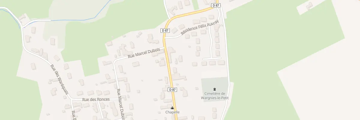 Plan du 9 Rue Roger Drémaux à Wargnies-le-Petit