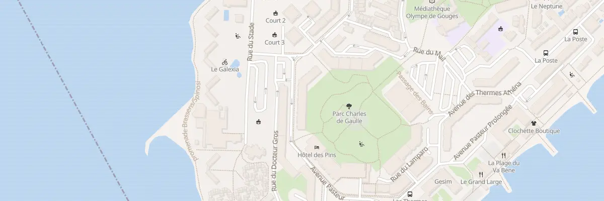 Plan du 32 Av Pasteur à Balaruc-les-Bains