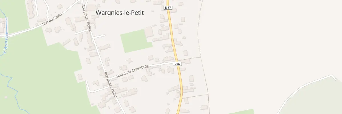 Plan du 2 Rue de la Chambrée à Wargnies-le-Petit