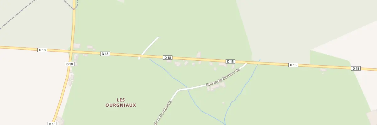 Plan du 20 Les Ourgniaux à Montigny-sur-Canne