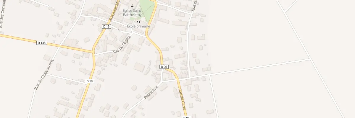 Plan du 3 Rue du Carré à Gélannes
