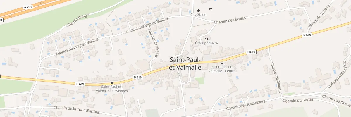 Plan du 4 Rue de la Roulade à Saint-Paul-et-Valmalle