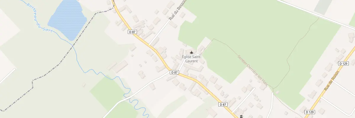 Plan du 3 Pl de l’Eglise à Bry