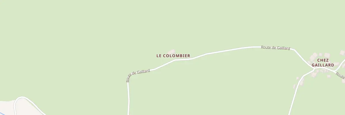 Plan du 5241 Le Colombier au Breuil