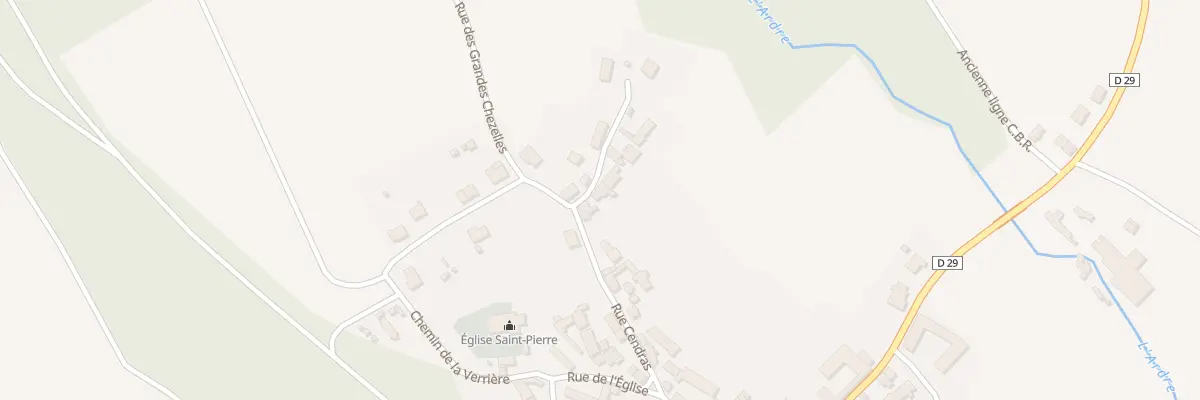 Plan du 18 Rue Cendras à Saint-Gilles