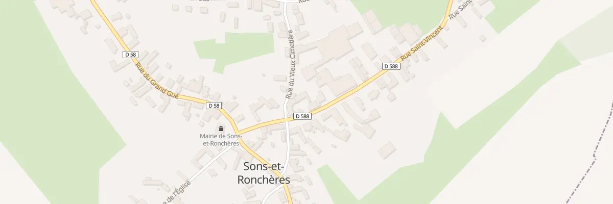 Plan du 20B Rue Saint Vincent à Sons-et-Ronchères