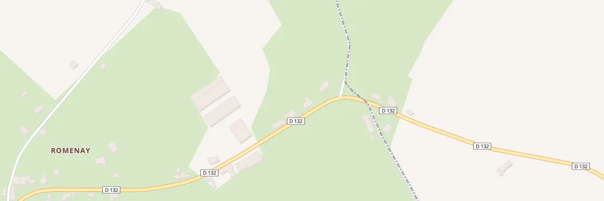Plan du 7 Romenay à Biches