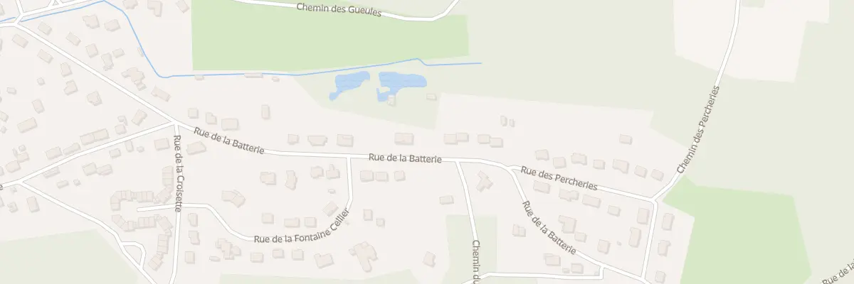 Plan du 57B Rue de la Batterie à Bruyères-et-Montbérault
