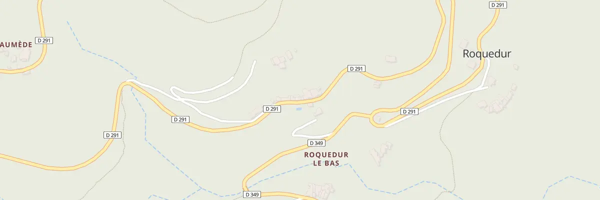 Plan du 5046 Mas d’Arboux à Roquedur