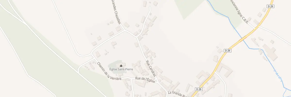 Plan du 16 Rue Cendras à Saint-Gilles