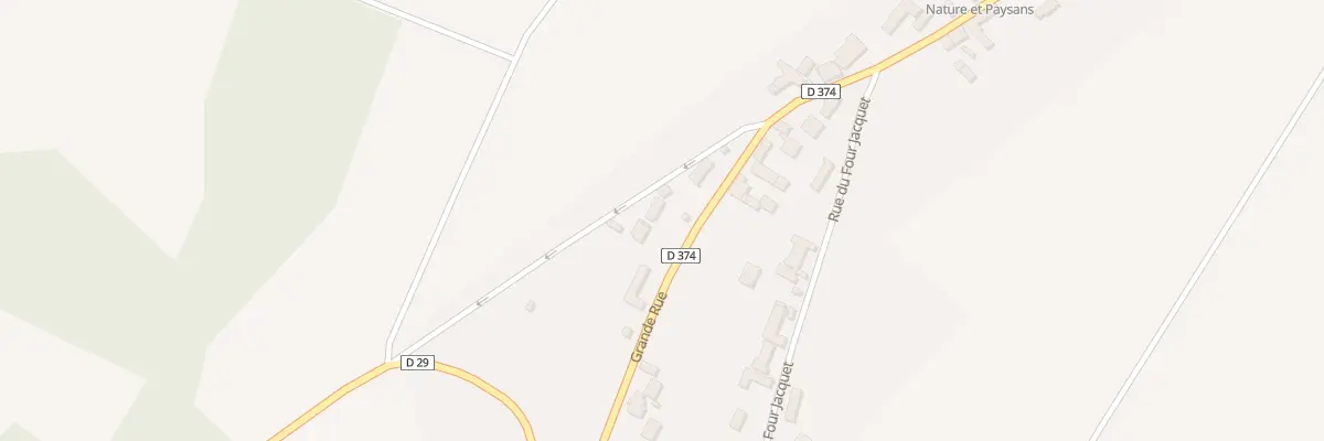 Plan du 48 Gr Grande Rue à Villadin