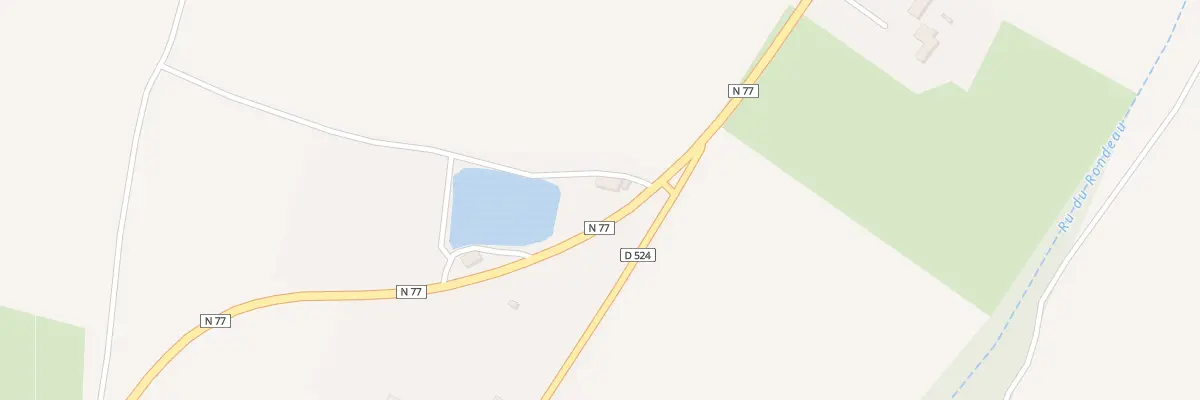 Plan du 9002 Rte d’Auxerre à Montigny-la-Resle