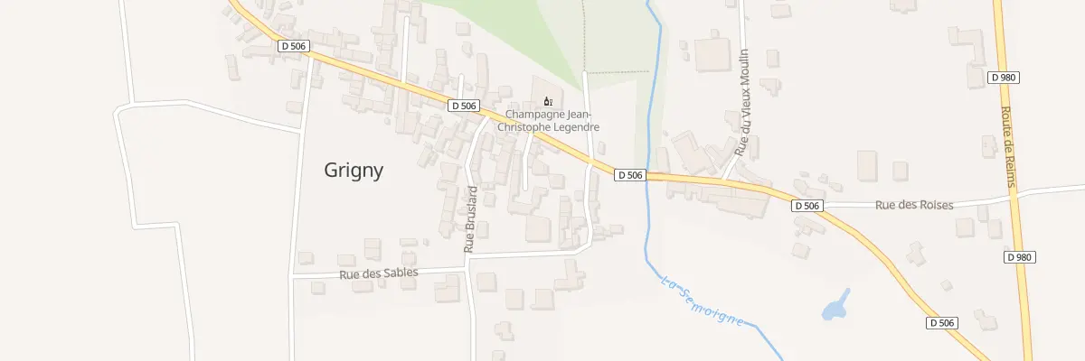 Plan du 6B Rue Nicolas de Grigny à Passy-Grigny