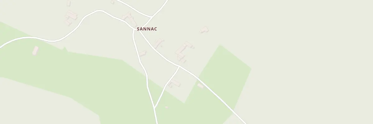 Plan du 6 Sannac à Allègre