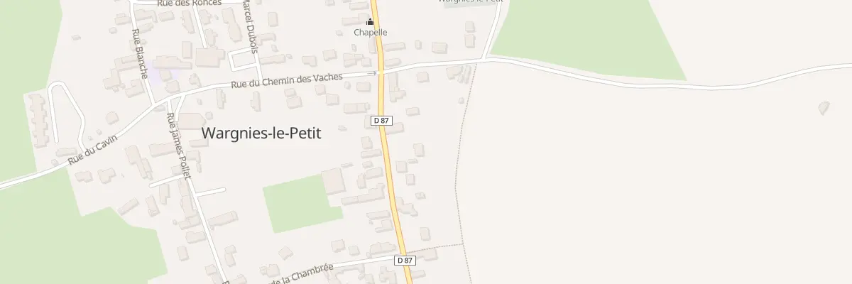 Plan du 27 Rue Roger Drémaux à Wargnies-le-Petit