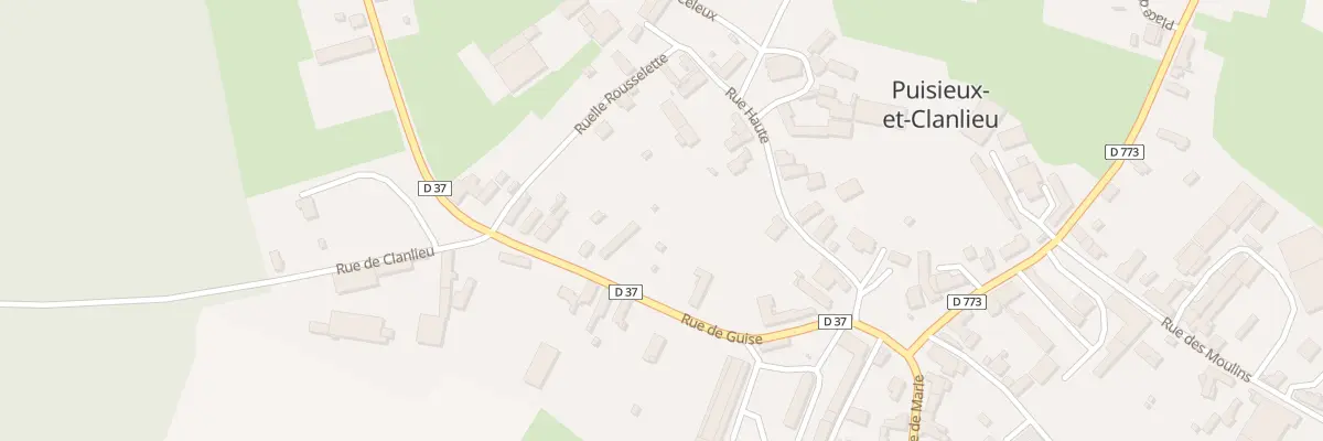 Plan du 8 Rue de Guise à Puisieux-et-Clanlieu