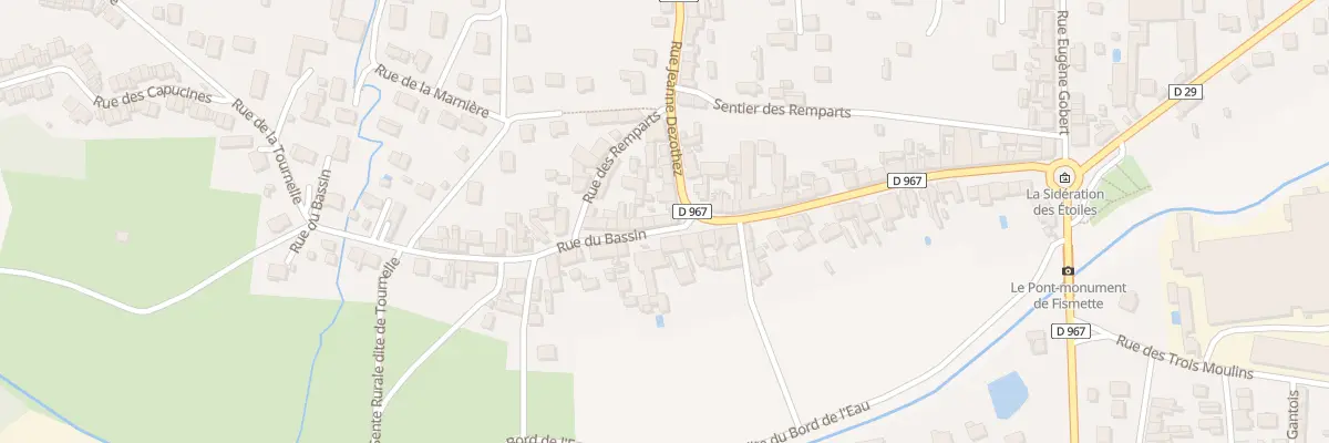 Plan du 2 Rue du Bassin à Fismes