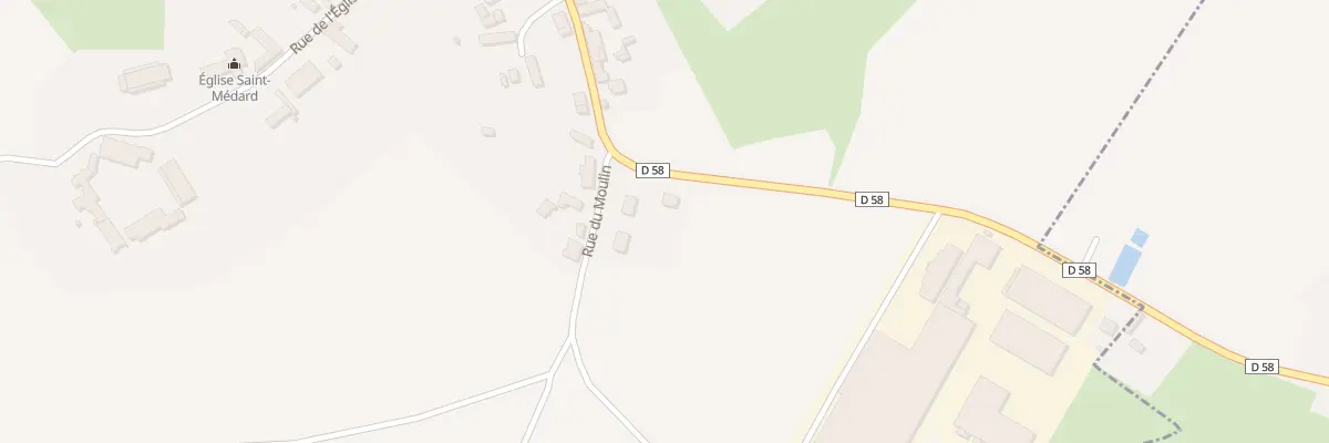 Plan du 4 Rue du Moulin à Sons-et-Ronchères