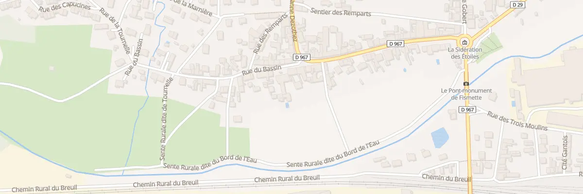Plan du 3 Rue du Bassin à Fismes