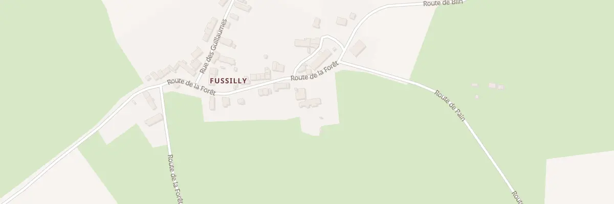 Plan du 81 Fussilly à Achun