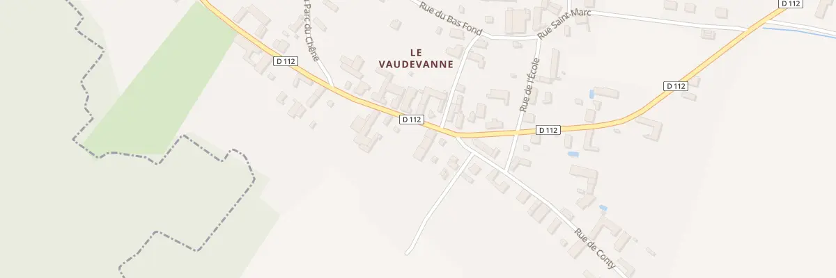 Plan du 4 Grande Rue de Conty à Chailley