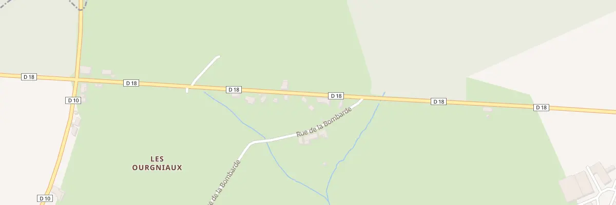 Plan du 20A Les Ourgniaux à Montigny-sur-Canne