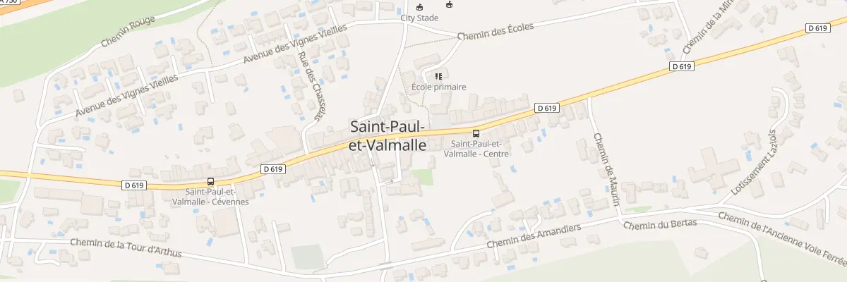 Plan du 11 Av de la Mer à Saint-Paul-et-Valmalle