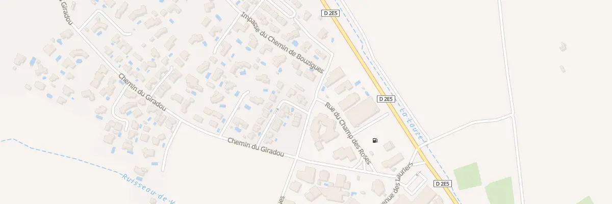 Plan du 2 Rue des Callistemons à Poussan