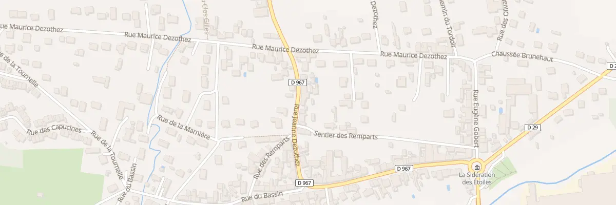 Plan du 12 Rue Jeanne Dézothez à Fismes