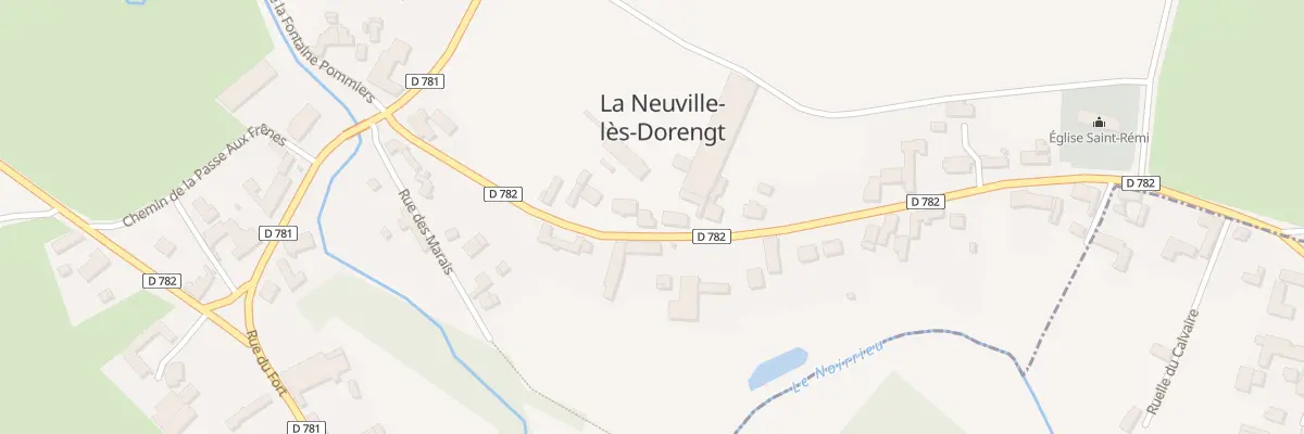 Plan du 18 Rue de Verdun à La Neuville-lès-Dorengt