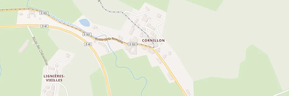 Plan du 5053 Cornillon à Viscomtat