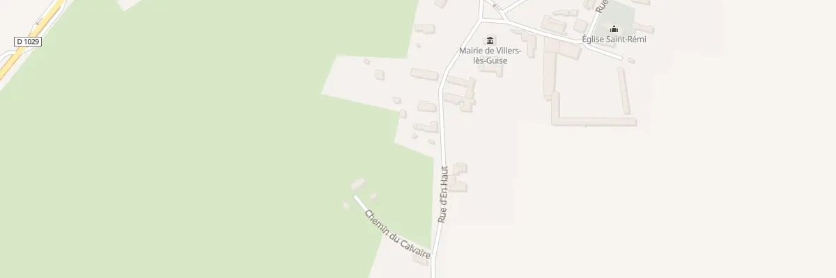 Plan du 152 Rue d’En Haut à Villers-lès-Guise