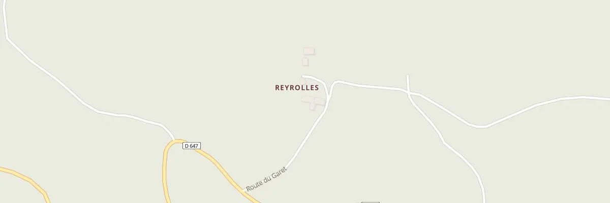 Plan du 300 Rte du Garet à Connangles