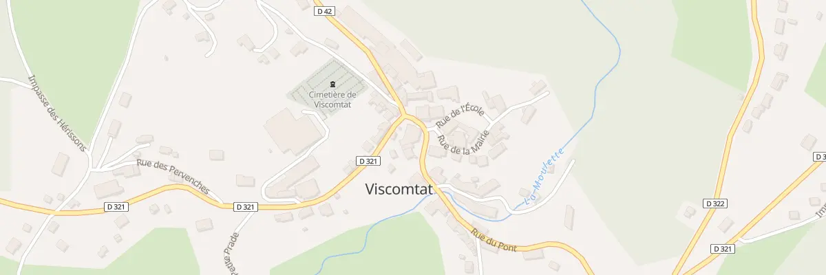 Plan du 5355 Le Bourg à Viscomtat