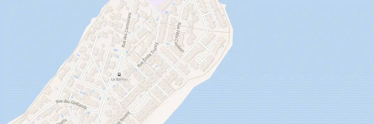 Plan du 46 Rue Toussaint Roussy à Sète