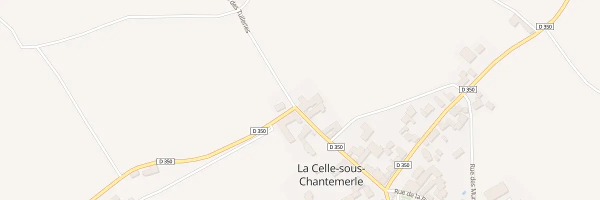 Plan du 16 Rte des Tuileries à La Celle-sous-Chantemerle
