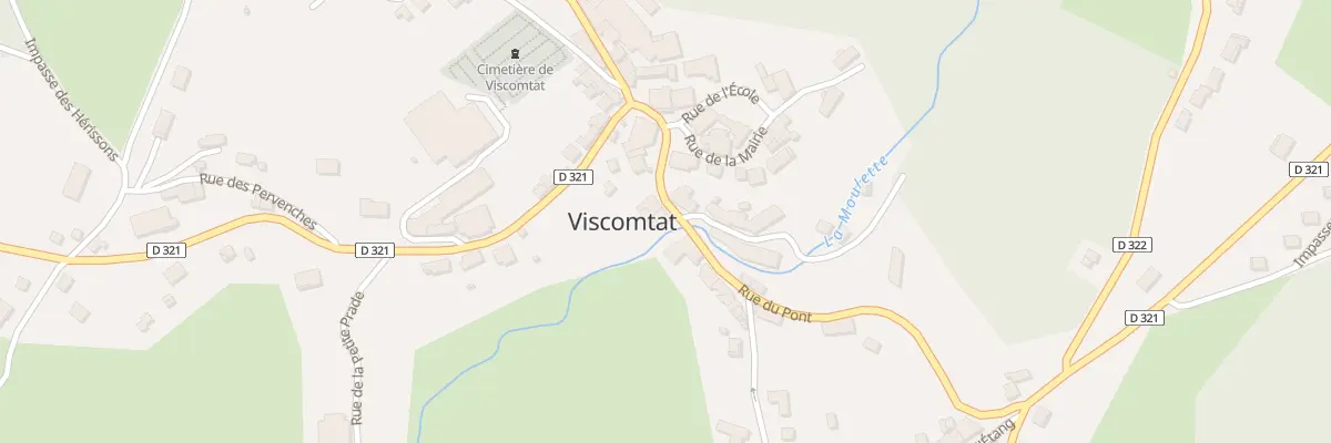 Plan du 5352 Viscomtat à Viscomtat