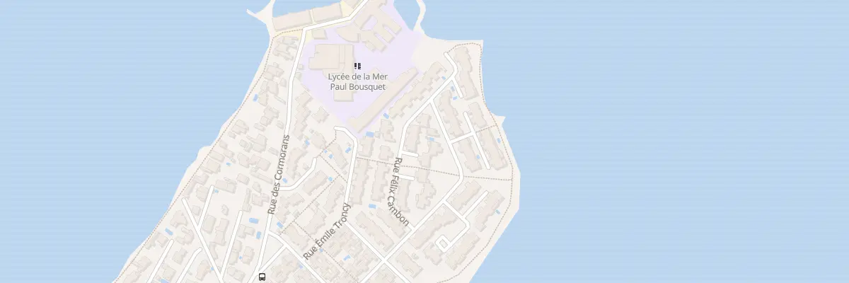 Plan du 4 Rue Marius Pascal Roussel à Sète