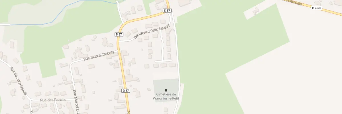Plan du 22 Résidence Félix Auvray à Wargnies-le-Petit