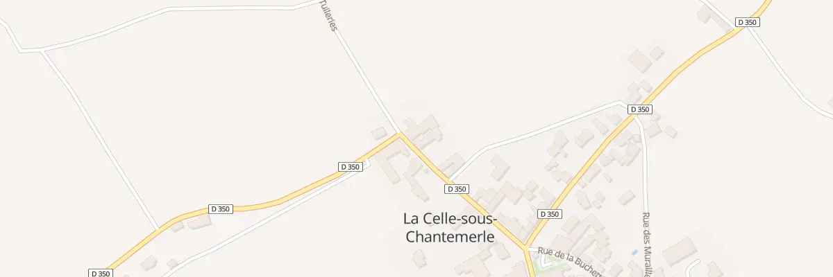 Plan du 14 Rte des Tuileries à La Celle-sous-Chantemerle