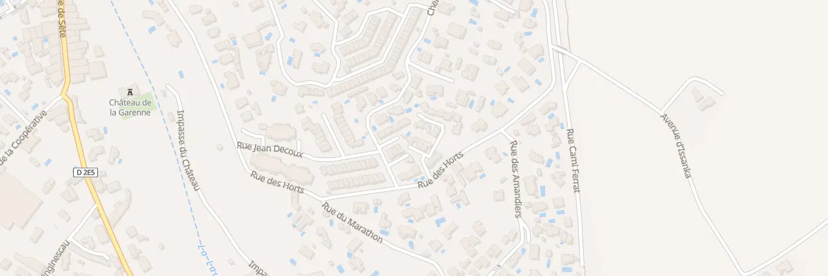 Plan du 63B Rue des Horts à Poussan