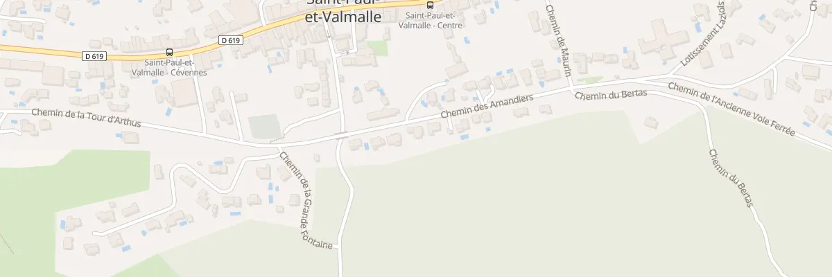 Plan du 4 Che des Amandiers à Saint-Paul-et-Valmalle