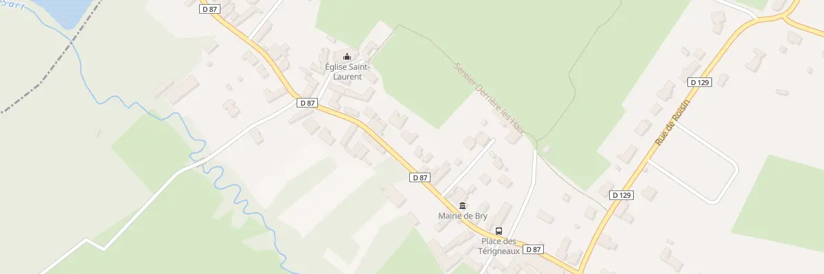 Plan du 28 Rue de l’Eglise à Bry