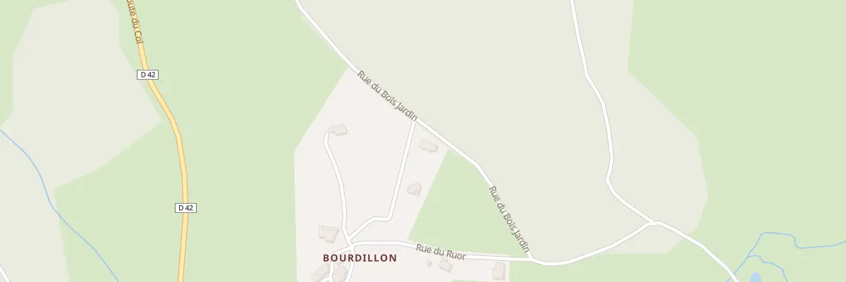 Plan du 5263 Dessous Le Bois à Vollore-Montagne